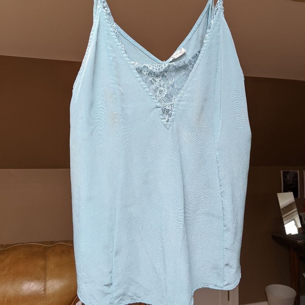 Free People Lost Dreams Silk Cami